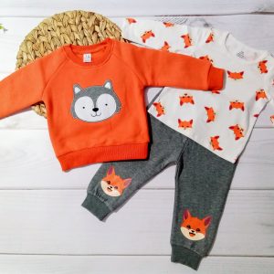 Conjunto Micropolar 3 piezas Modelo Zorrito